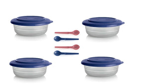 Kristály Tál 275ml (4 db) + Kávéskanál (4db)