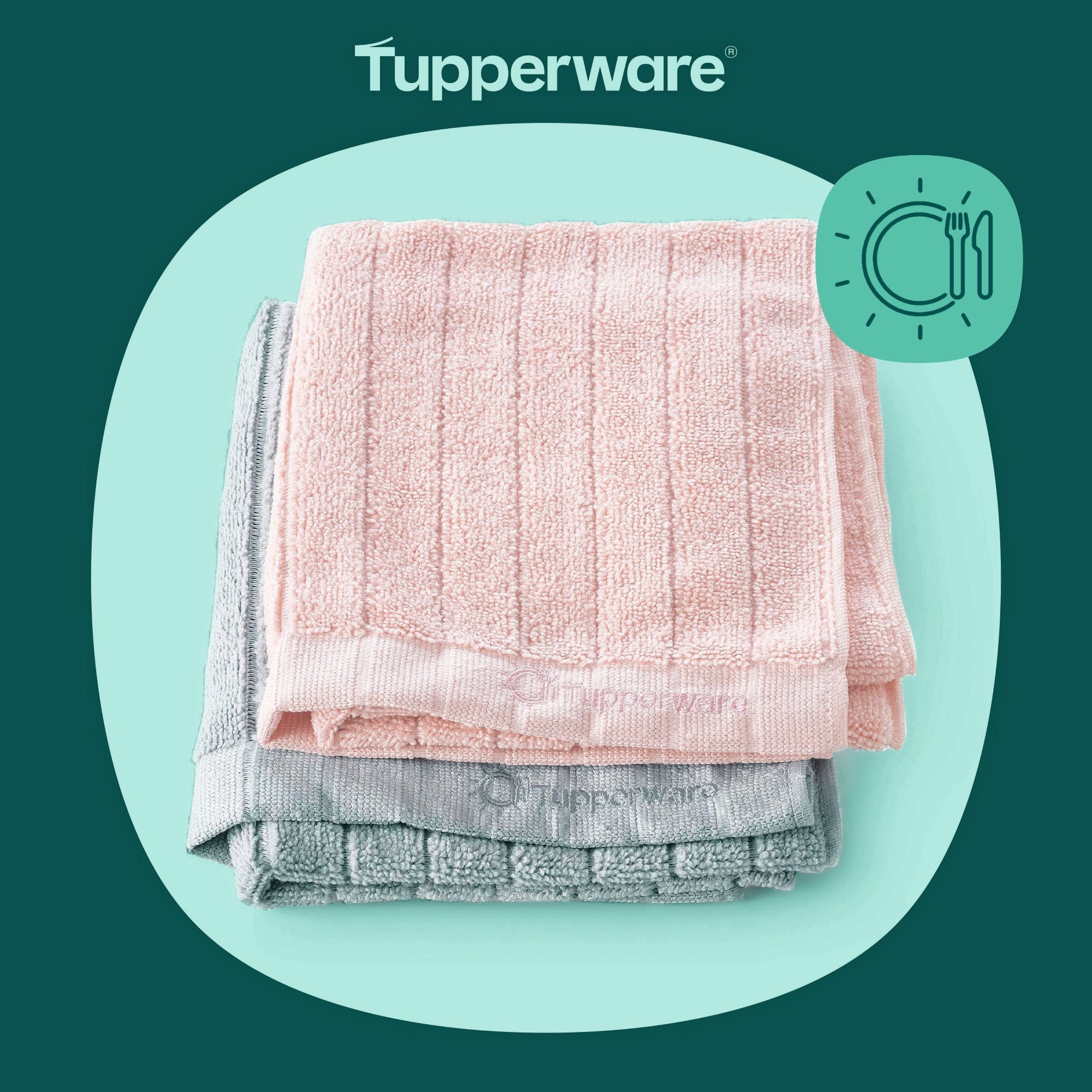 Mikroszálas Törlőkendő Tálakhoz, Tányérokhoz (2 db)