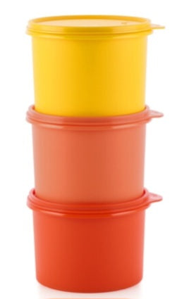 Kerek Tároló 1,1L (3 db)