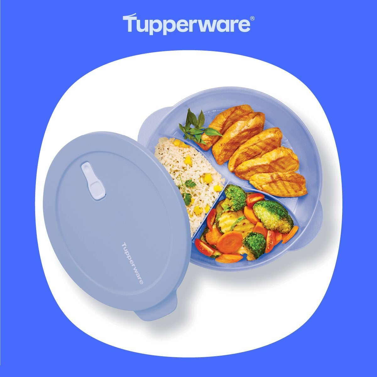 ÚG Polytupper Osztott Edény 1,4L