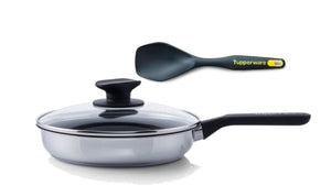 Univerzális Serpenyő 28 cm (fedővel) + MF Tálalókanál