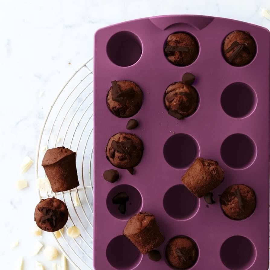 Szilikon Mini Muffin +AJÁNDÉK  Hosszú Kanál