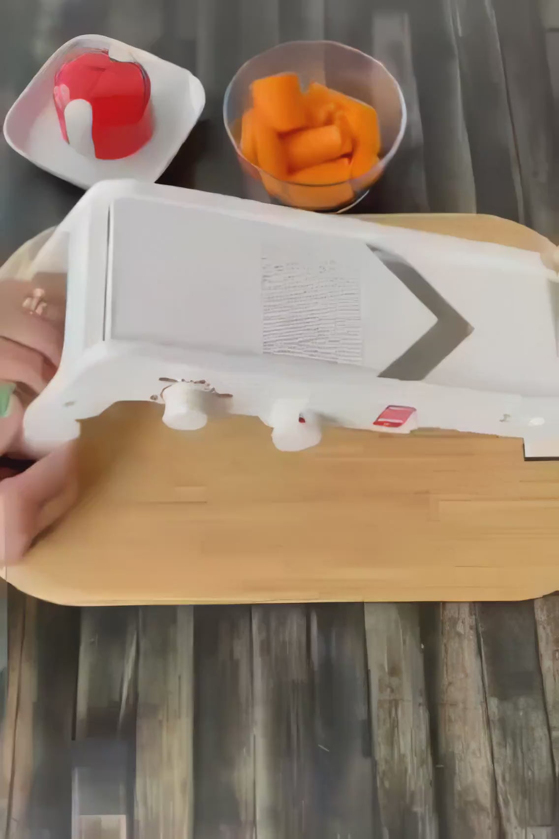 Videó betöltése: Mandolin Szeletelő